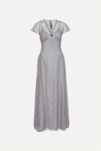 Rotate, Lace Maxi dress, Light gray